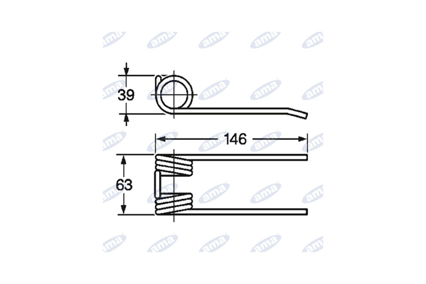 Tooth Pick-up Krone Adaptable Réf. 9380060
