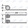 Dente Pick-Up Adattabile J.Balers - Ama