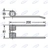 Tooth Pick-up Adaptive Lerda C.M. Réf. 29108