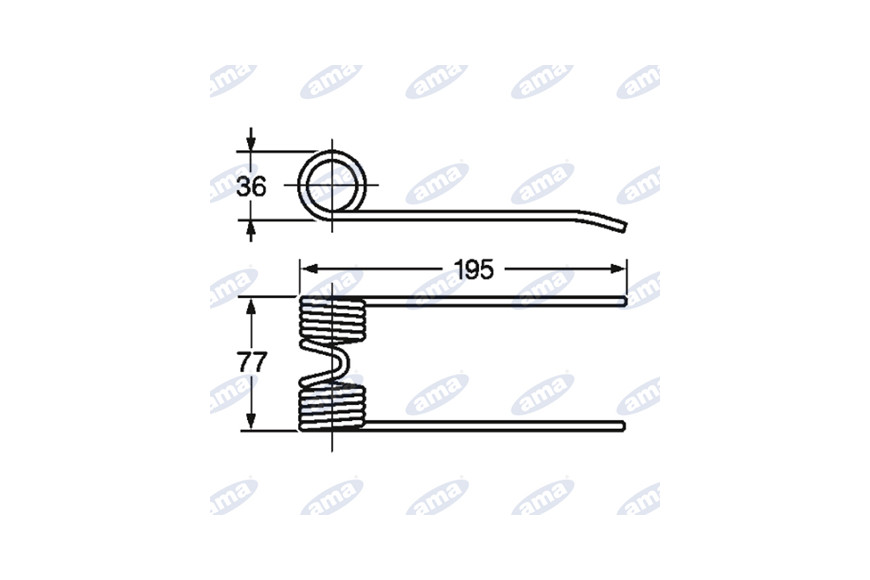 Tooth Pick-up Adaptable Mc Cormick