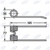 Tooth Pick-up Adaptable Mc Cormick