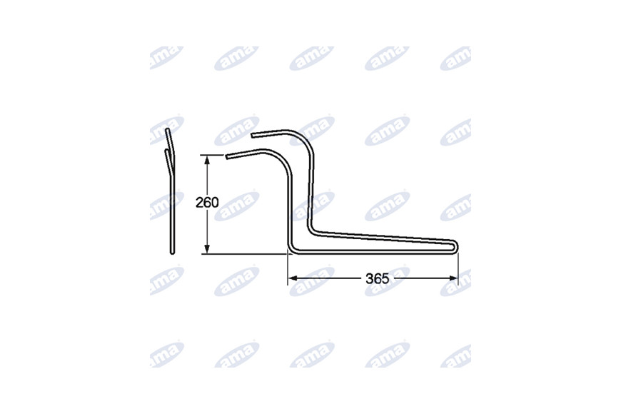 Tooth Rake Star Adaptable Bautz