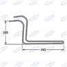 Tooth Rake Star Adaptable Chicory 2nd Series 440mm Long