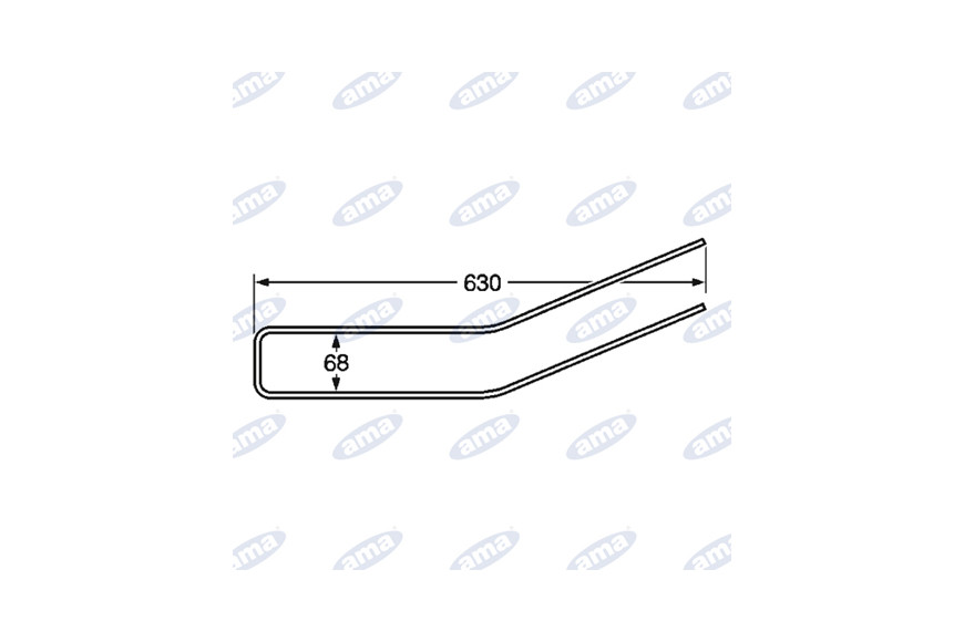 Râteau à dents Corma Adaptable
