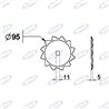 Couteau Wagon Dentato Mixer