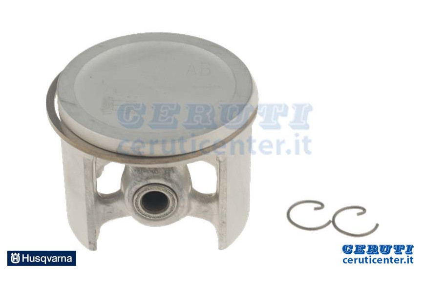 Pistón completo de 45 mm - Husqvarna original - 537 072 701