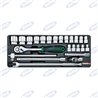 Set on Socket Cr-V Series 24 Pieces 1/2 "