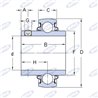 Cuscinetto Yarag 204 Skf - Ama