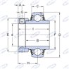 Cuscinetto Yel 206-2F Skf - Ama