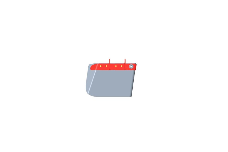 Rubber Deflector Asm - Originale Toro - 117-0469