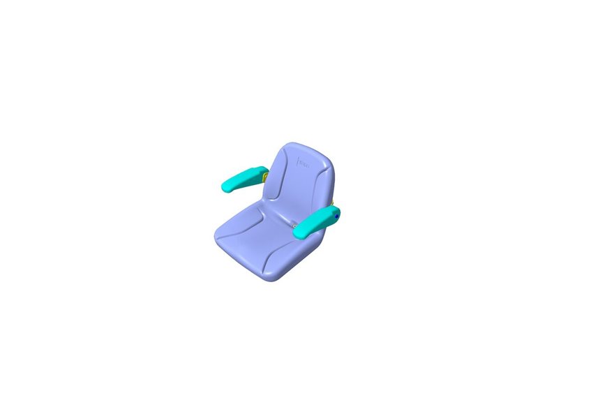 Seat (With Arm Rests) - Originale Toro - 106-6447