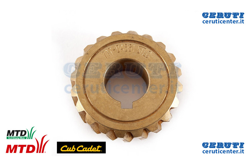 Gear-Worm - MTD / Cub Cadet - Originale - 717-0528A - Sostituisce - 717-0528A