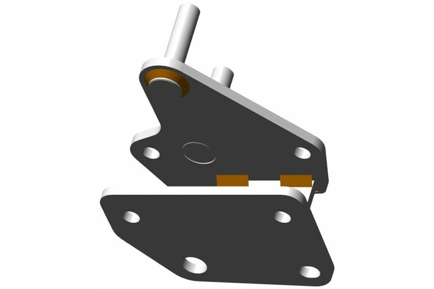 Scarifier Mount Asm - Originale Toro - 108-2835-01