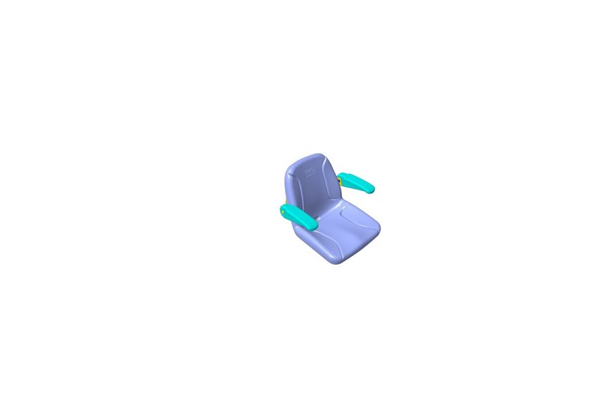 Seat (With Arm Rests) - Originale Toro - 112-3845
