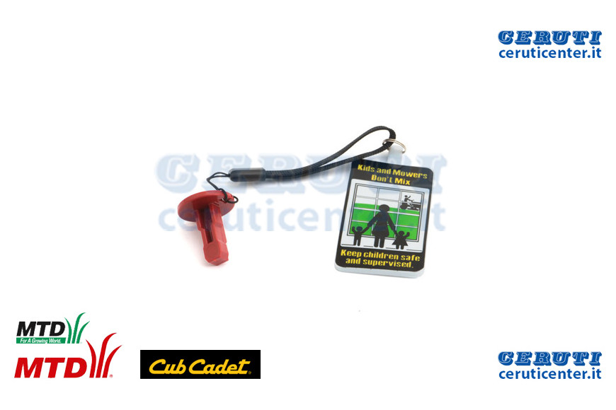 Chiave:Pbs - MTD / Cub Cadet - Originale - 725-06779 - Sostituisce - 725-06779