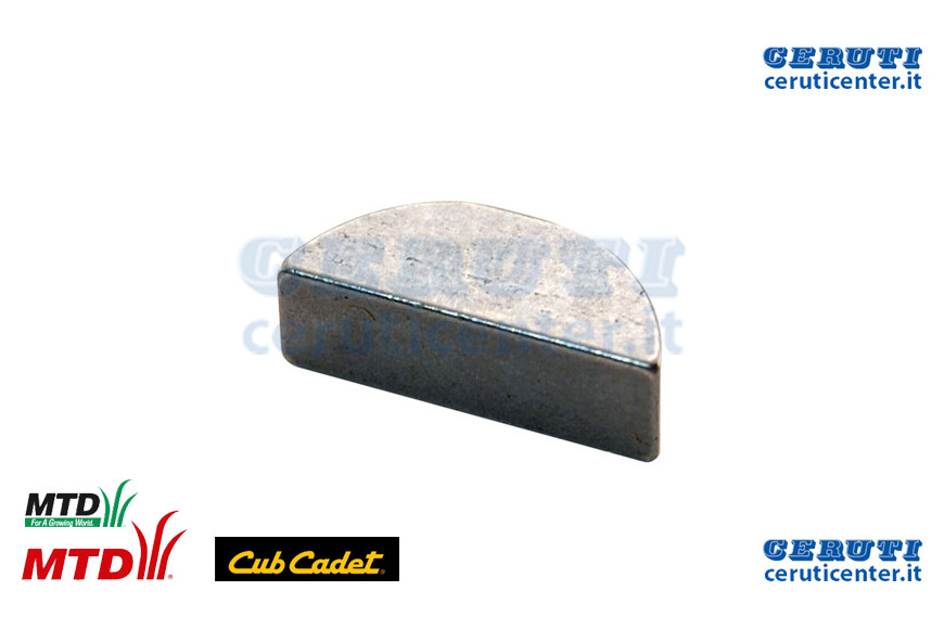 Chiave-Woodruff Nr.91,1/4X3/4 - MTD / Cub Cadet - Originale - 714-0103 - Sostituisce - 714-0103