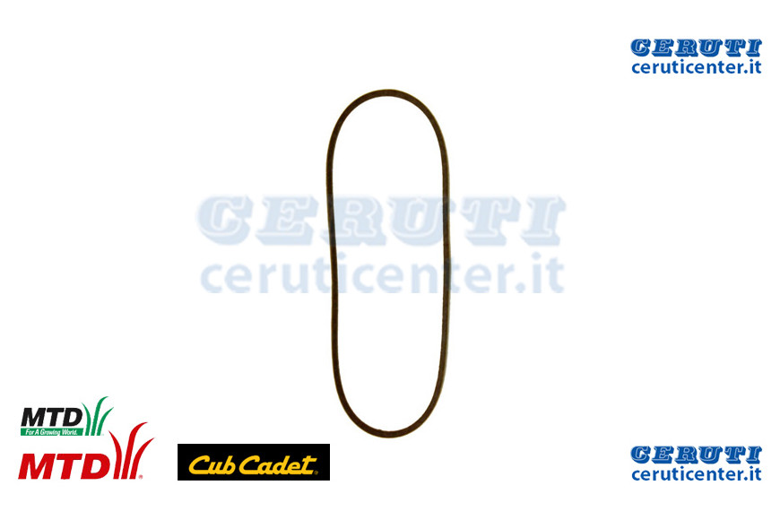 Cinghia:3/8 X 30,0 Nero - MTD / Cub Cadet - Originale - 754-0346 - Sostituisce - 754-0346