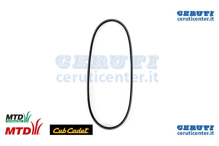 Cinghia-3V - MTD / Cub Cadet - Originale - 754-0142 - Sostituisce - 754-0142