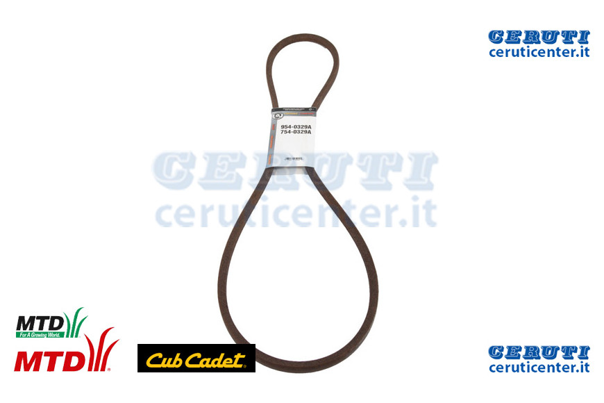 Cinghia 400/600 /69,42 Lg - MTD / Cub Cadet - Originale - 754-0433 - Sostituisce - 754-0433