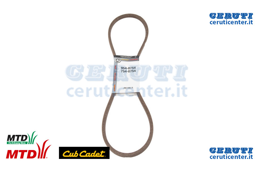 Cinghia:Cinghia:5L X 51.7Lg - MTD / Cub Cadet - Originale - 754-0754 - Sostituisce - 754-0754
