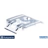 Die untere Platte - Original Husqvarna - 537034101
