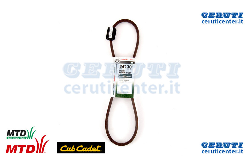 Cinghia - MTD / Cub Cadet - Originale - 954-05001 - Sostituisce - 954-05001