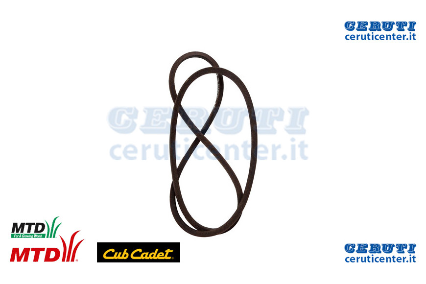 Cinghia:V:'B' Sect X 74.04 - MTD / Cub Cadet - Originale - 754-0371A - Sostituisce - 754-0371A