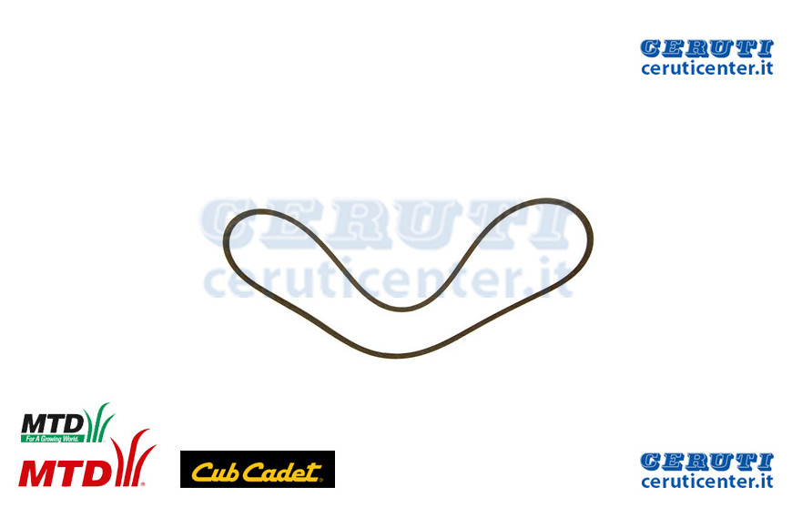 Cinghia:V Typ:5L:68.90:Poly - MTD / Cub Cadet - Originale - 754-04001A - Sostituisce - 754-04001A