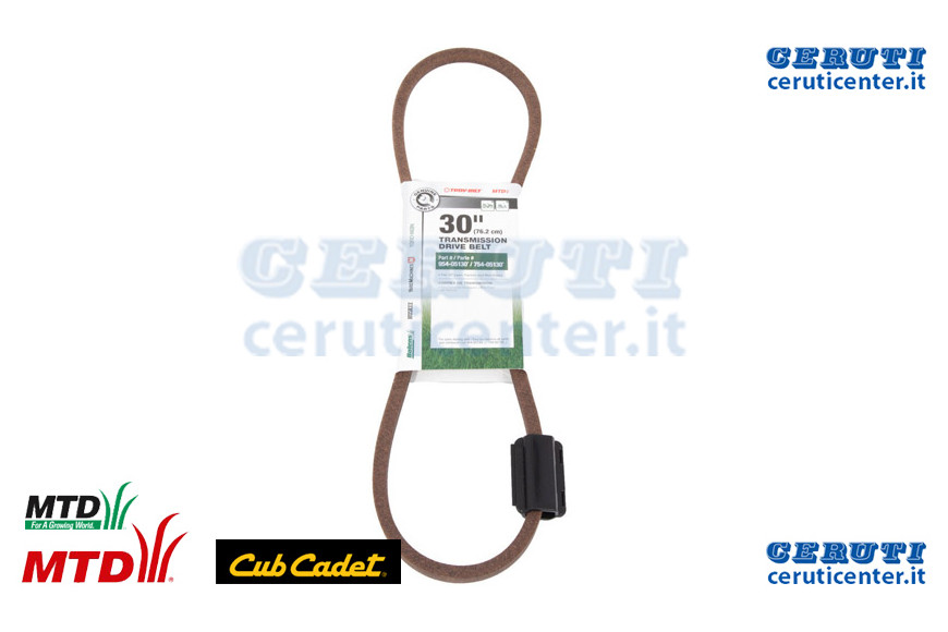 Cinghia: V Typ: A Sec:38.24 - MTD / Cub Cadet - Originale - 954-05130 - Sostituisce - 954-05130