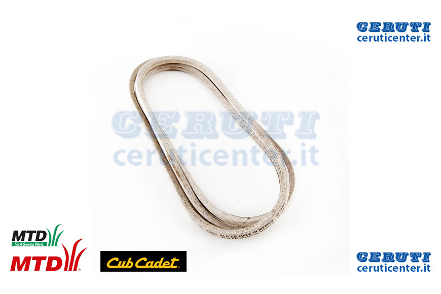 Cinghia:V Typ:A Sec X 99.75 - MTD / Cub Cadet - Originale - 954-05021 - Sostituisce - 954-05021