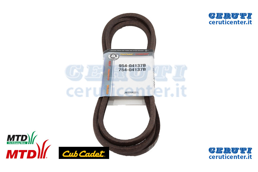 Cinghia:Vtype:A Secx114,24 Ara - MTD / Cub Cadet - Originale - 954-04137B