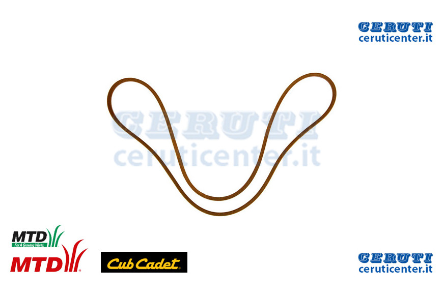 Cinghia-V Type B Sect X 97.2 K - MTD / Cub Cadet - Originale - 754-0485 - Sostituisce - 754-0485