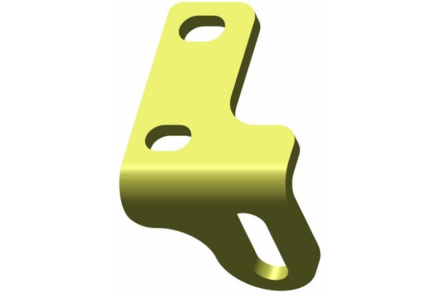 Bracket-Scraper, Rh - Originale Toro - 107-3281