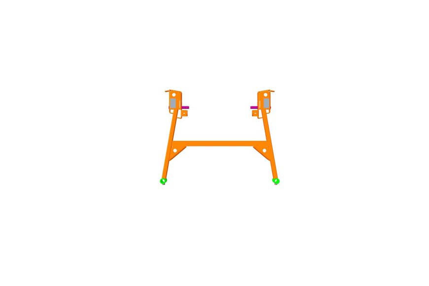 Carrier Frame Asm - Originale Toro - 104-0383