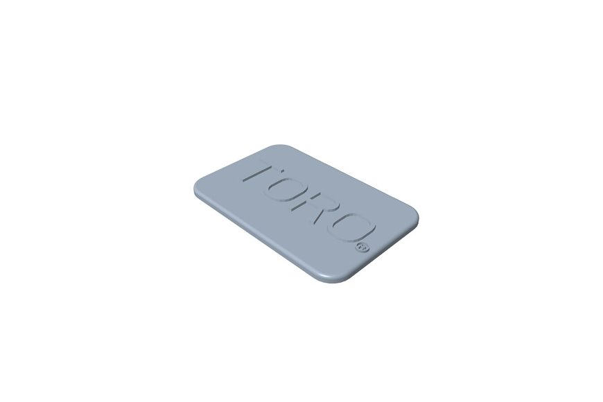 Plate-Logo, Toro - Originale Toro - 119-3808