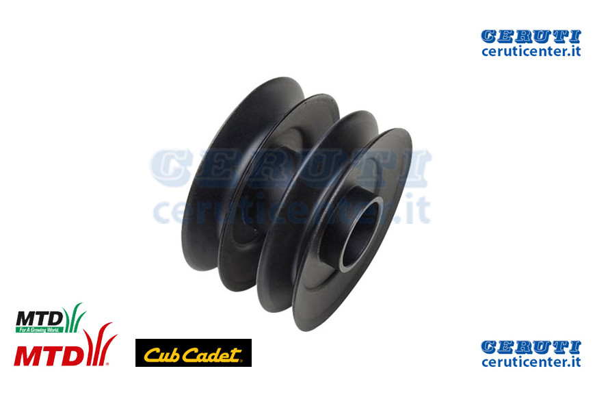 Double Puleggia Cinghia 5.0 Di - MTD / Cub Cadet - Originale - 756-0638
