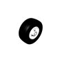 Caster Wheel Asm - Originale Toro - 100-6451
