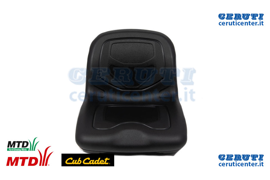 Fahrersitz:Hohe Lehne:Nero - MTD / Cub Cadet - Originale - 757-04086 - Sostituisce - 757-04086
