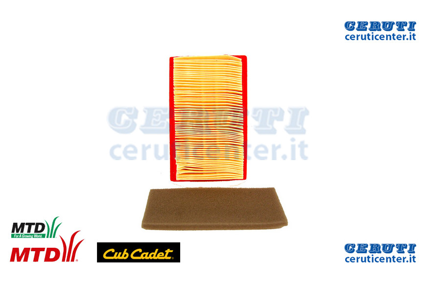 Filtro Dell'Aria Kit - MTD / Cub Cadet - Originale - 951-10298 - Sostituisce - 951-10298