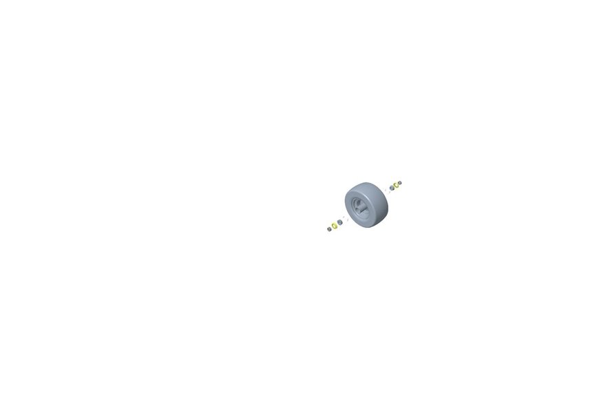 Caster Wheel Bearing Kit - Originale Toro - 110-8837