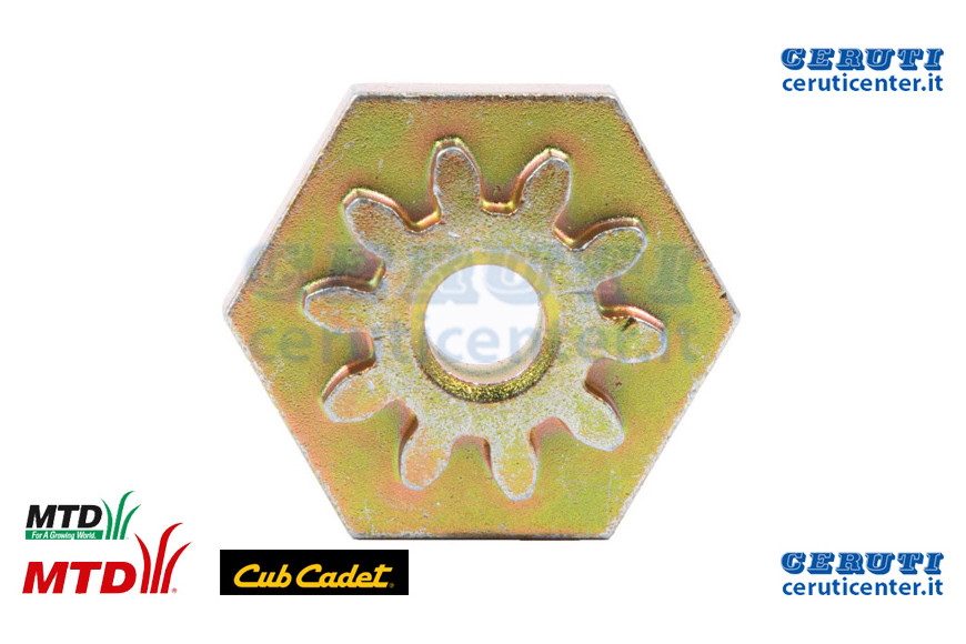 Gear:Deck:Adjustment - MTD / Cub Cadet - Originale - 717-04074 - Sostituisce - 717-04074