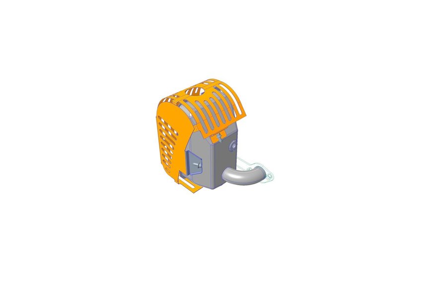 Muffler And Guard - Originale Toro - 100-9514