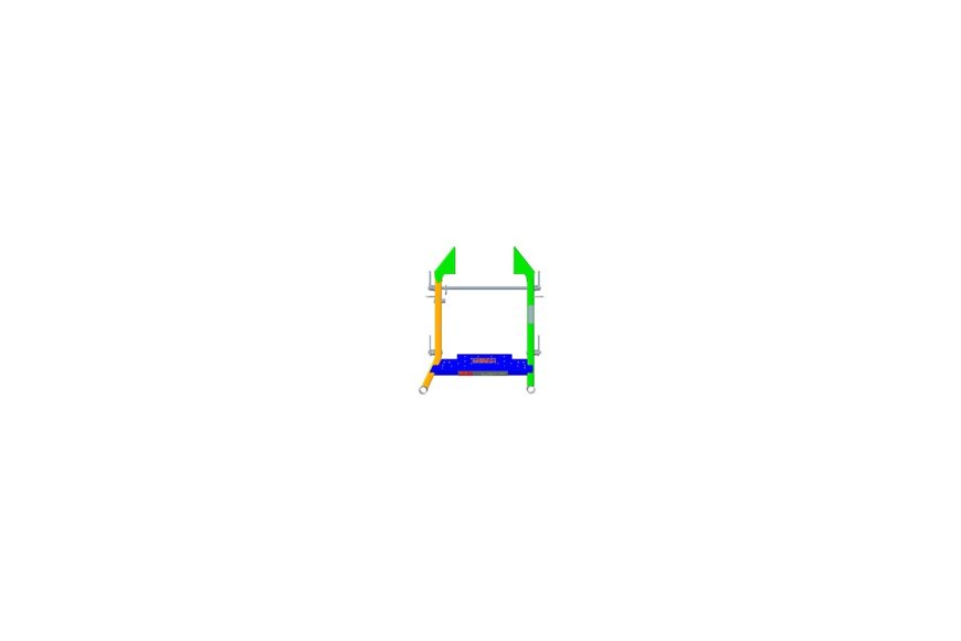 Front Frame Asm - Originale Toro - 108-5042