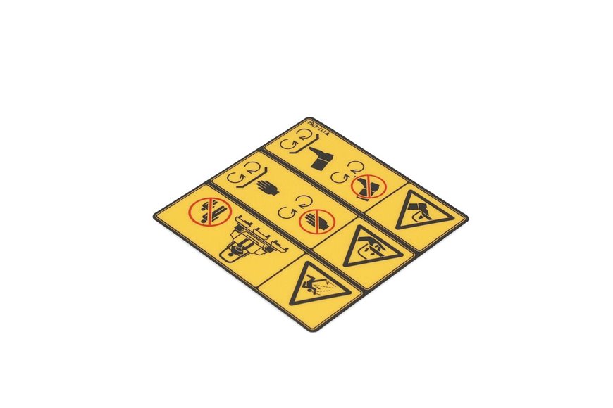 Decal-Danger - Originale Toro - 117-4764