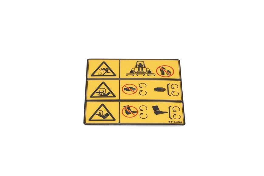 Decal-Danger - Originale Toro - 117-4764