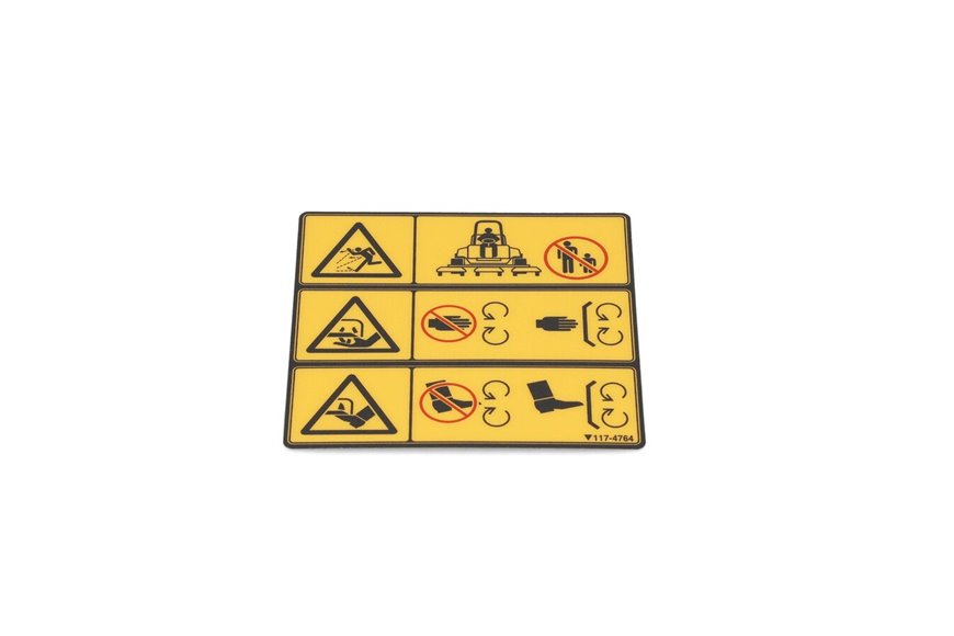 Decal-Danger - Originale Toro - 117-4764