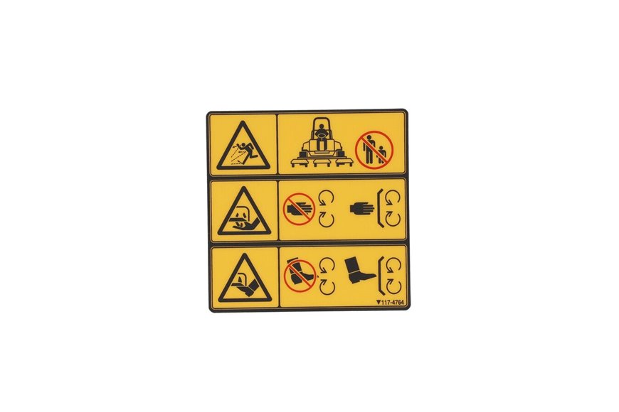 Decal-Danger - Originale Toro - 117-4764