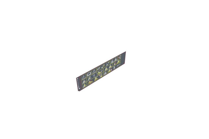 Decal-Danger - Originale Toro - 112-9824
