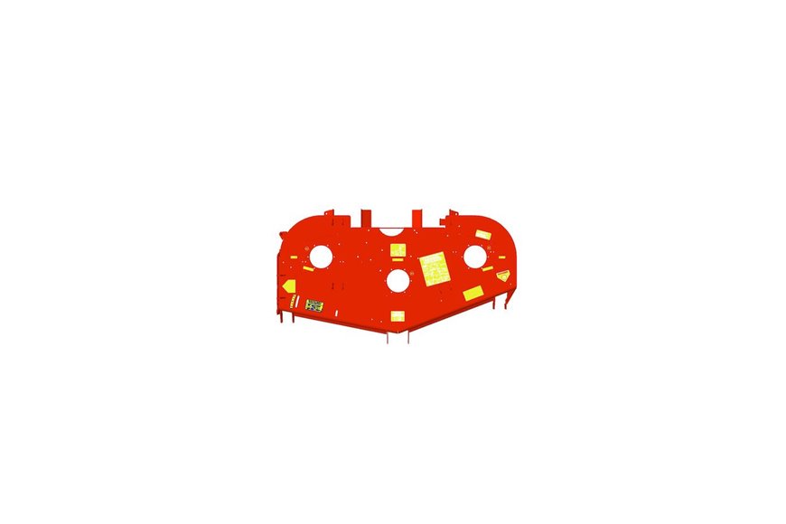 Deck Decal Asm - Originale Toro - 107-1625