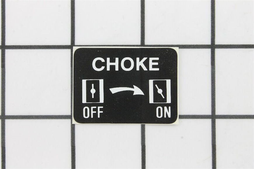 Decal-Choke - Originale Toro - 63-2400